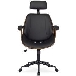 Fotoliu Mebel Elite Fabian (Walnut/Black) Thumb