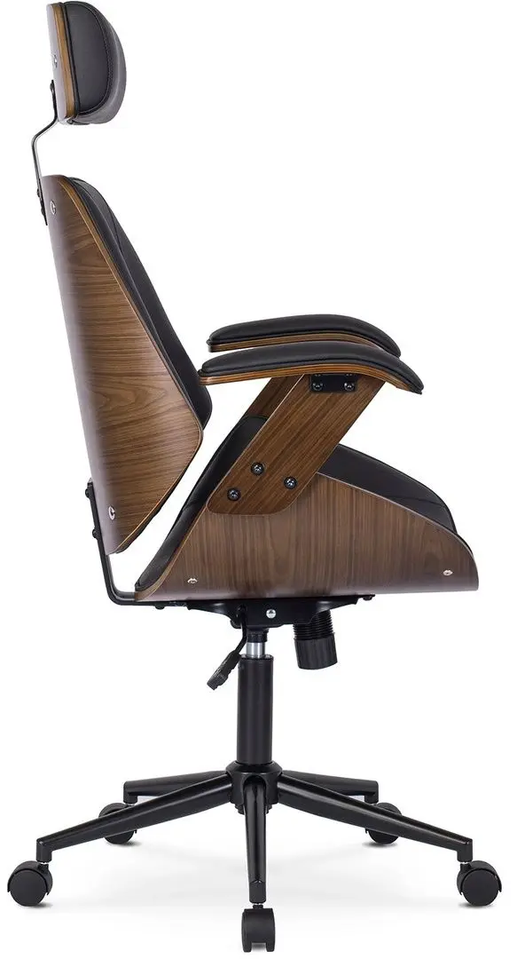 Fotoliu Mebel Elite Fabian (Walnut/Black)