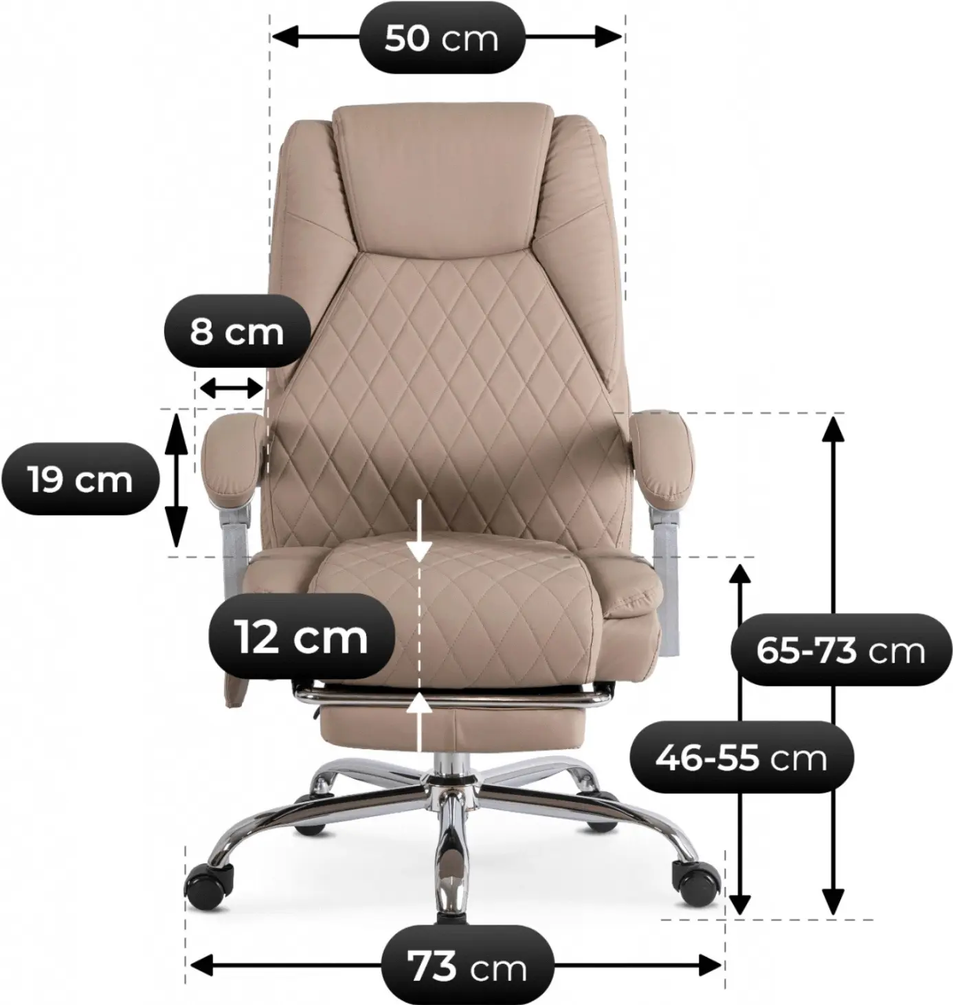 Кресло Mebel Elite Giorgio (Beige) - 9