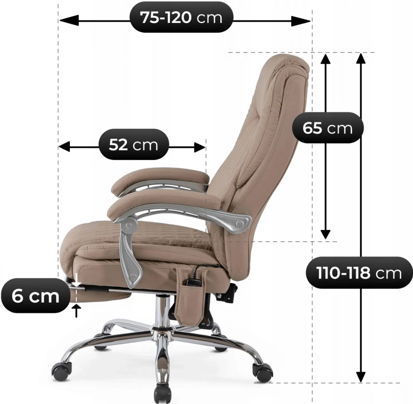 Кресло Mebel Elite Giorgio (Beige) - 10