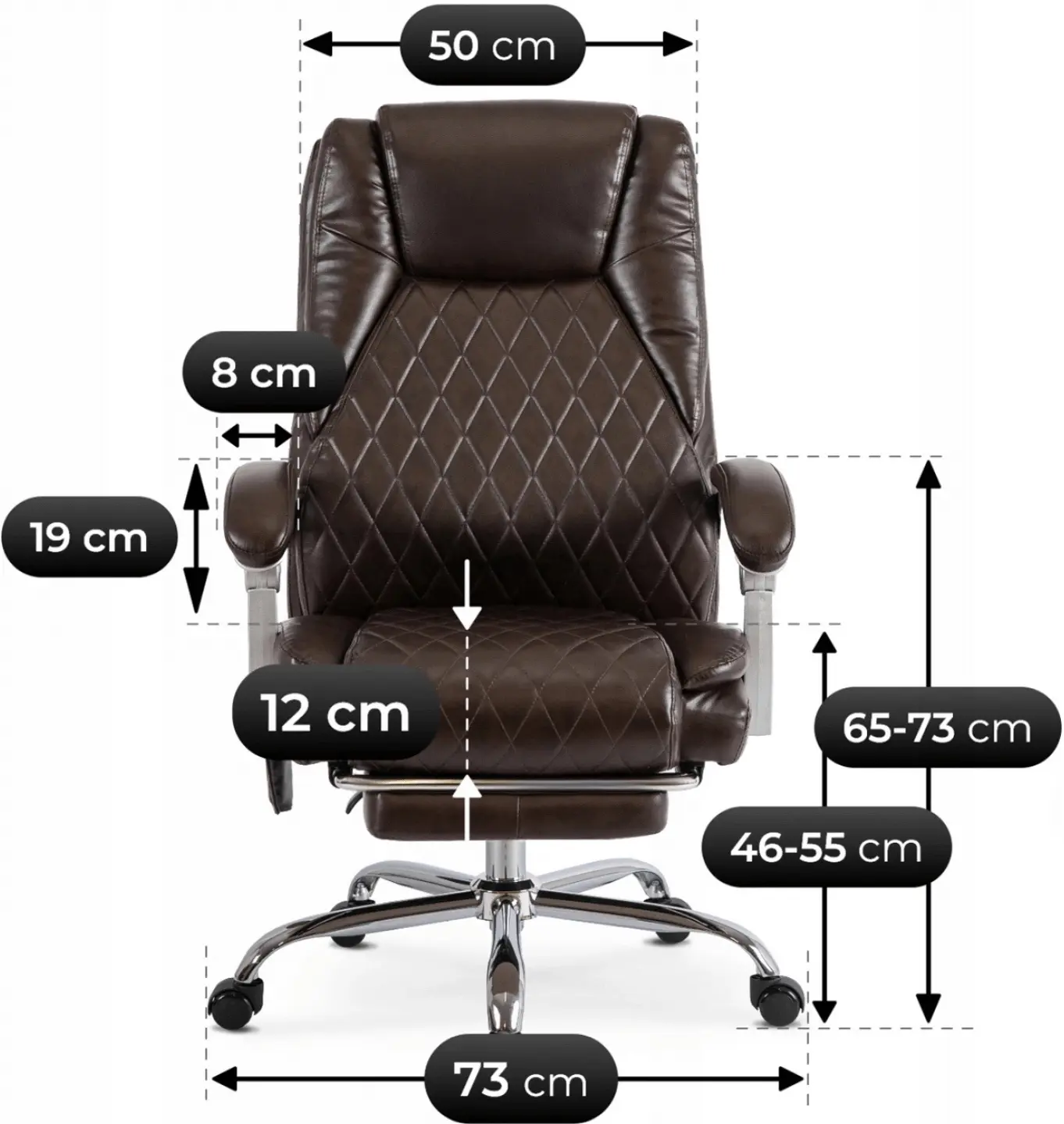 Кресло Mebel Elite Giorgio (Brown) - 9
