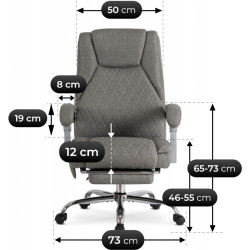 Fotoliu Mebel Elite Giorgio (Grey) Thumb