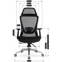 Fotoliu Mebel Elite Litos (Black) Thumb