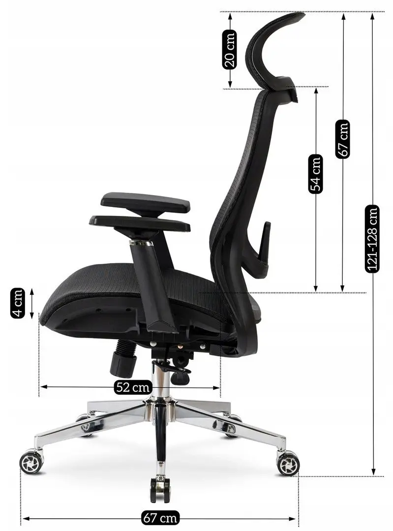 Fotoliu Mebel Elite Litos (Black)