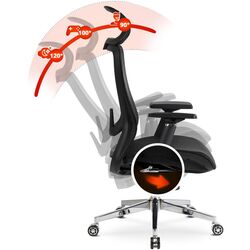 Fotoliu Mebel Elite Litos (Black) Thumb