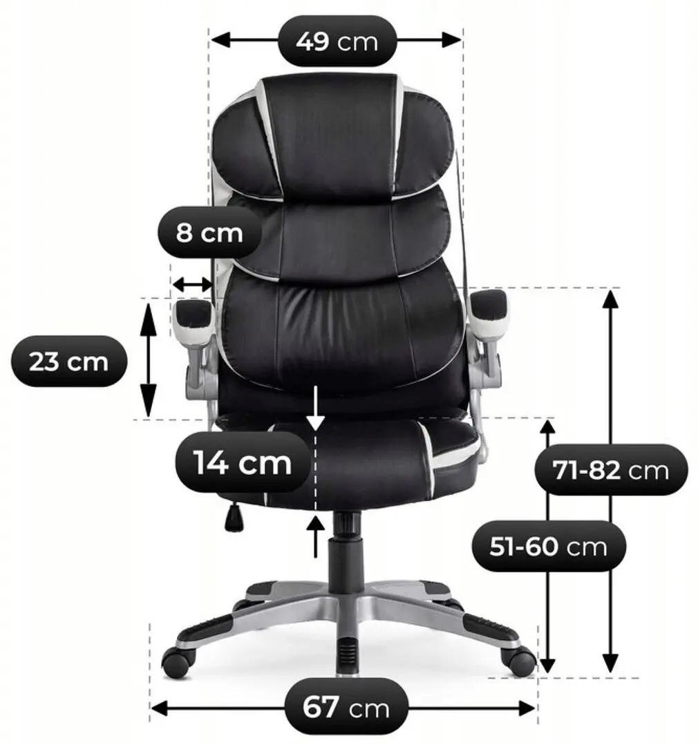 Fotoliu Mebel Elite Liverpool (Black)