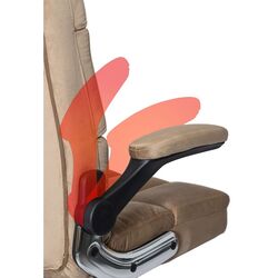 Fotoliu Mebel Elite London (Beige/Silver) Thumb