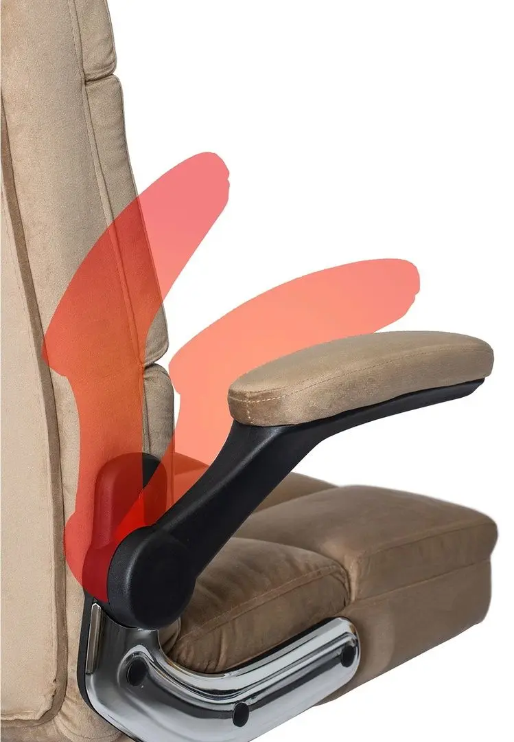 Fotoliu Mebel Elite London (Beige/Silver)