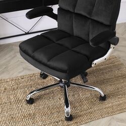 Fotoliu Mebel Elite London (Black/Silver) Thumb