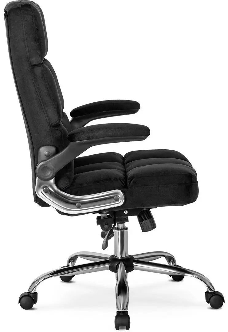 Fotoliu Mebel Elite London (Black/Silver)