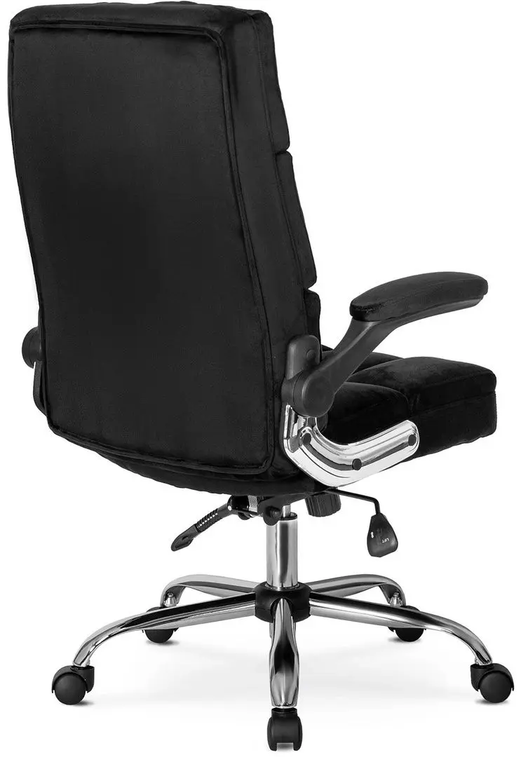 Fotoliu Mebel Elite London (Black/Silver)