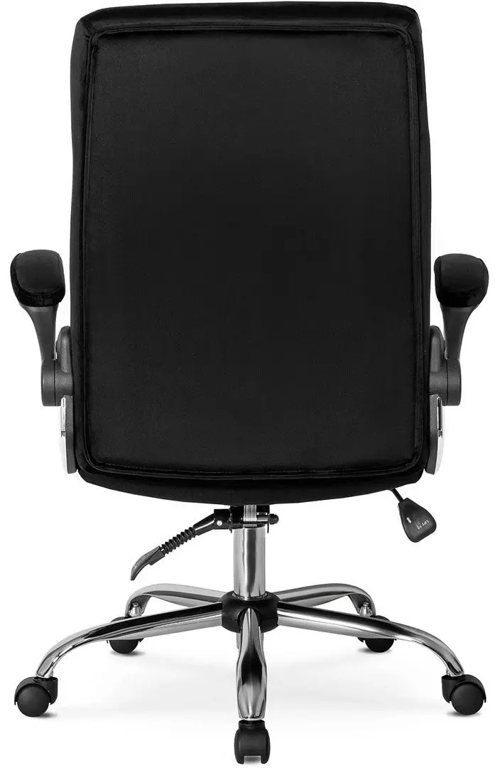 Fotoliu Mebel Elite London (Black/Silver)