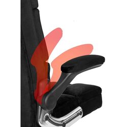 Fotoliu Mebel Elite London (Black/Silver) Thumb