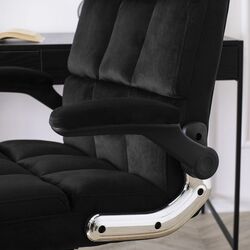 Fotoliu Mebel Elite London (Black/Silver) Thumb