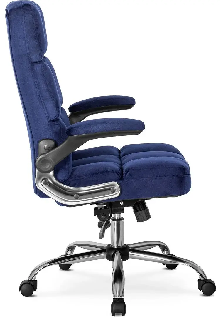 Fotoliu Mebel Elite London (Navy Blue/Silver)