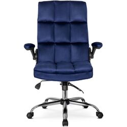 Fotoliu Mebel Elite London (Navy Blue/Silver) Thumb