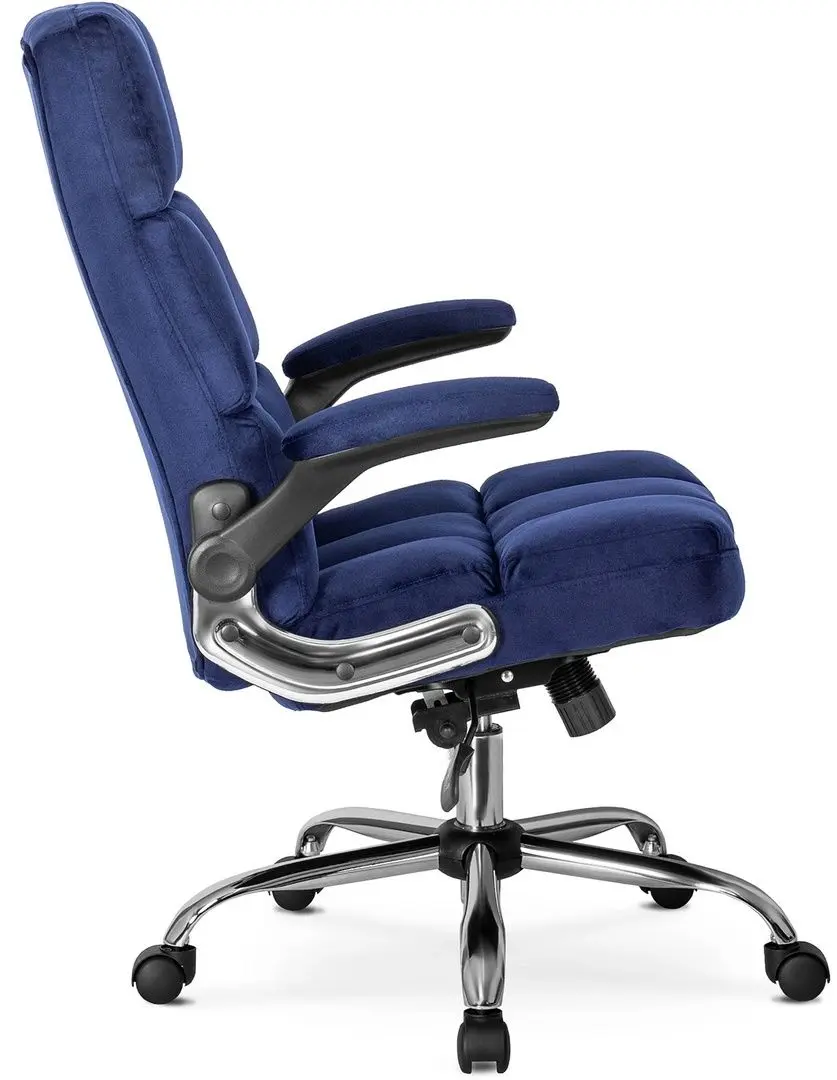 Fotoliu Mebel Elite London (Navy Blue/Silver)