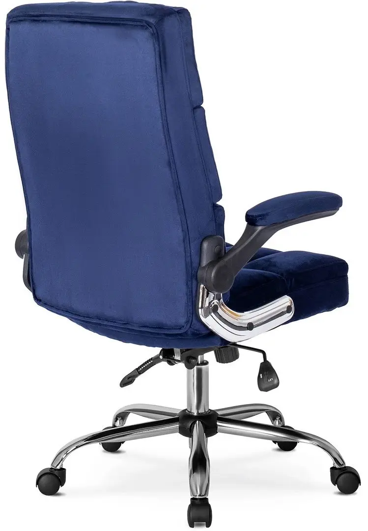 Fotoliu Mebel Elite London (Navy Blue/Silver)