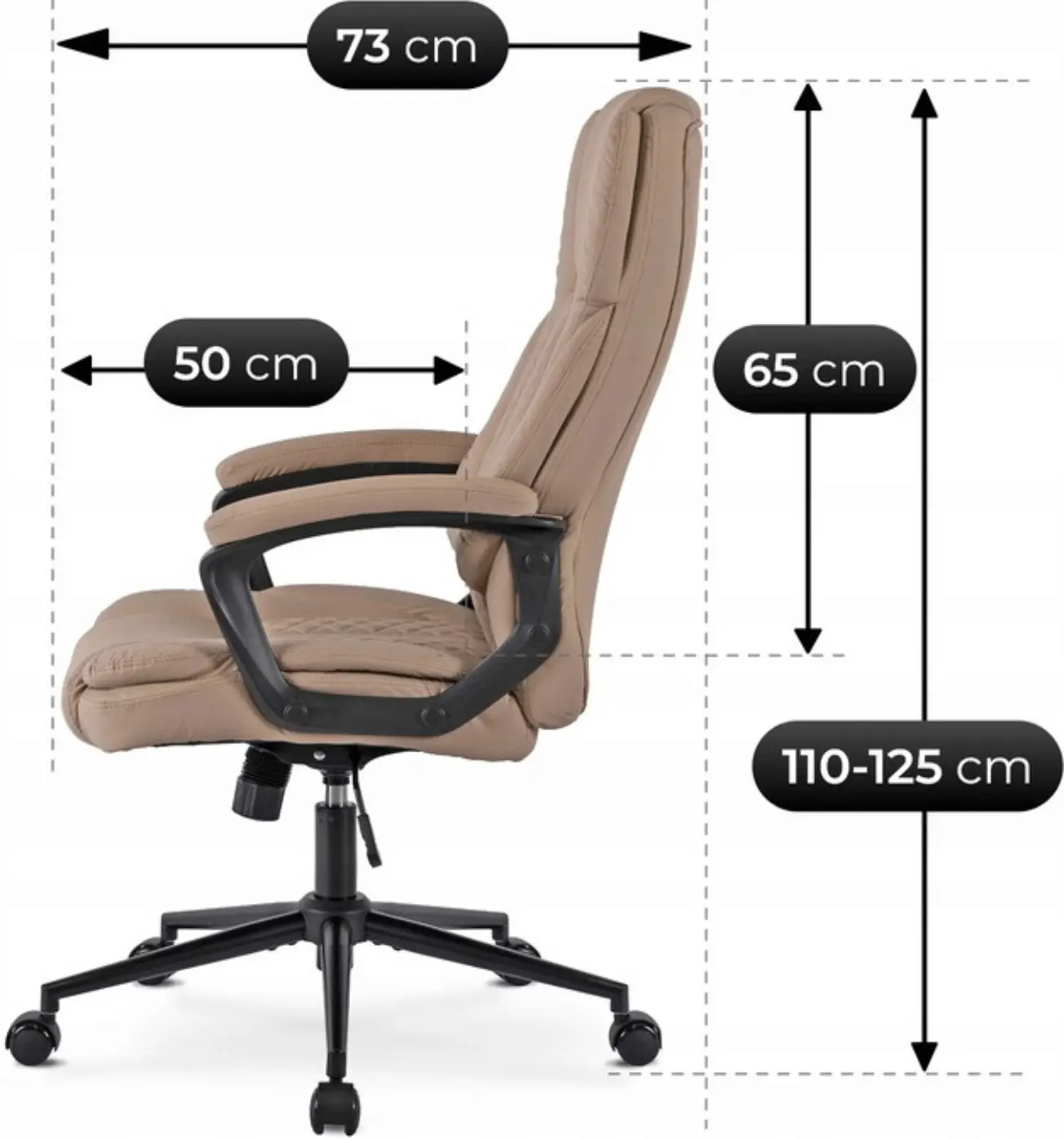 Fotoliu Mebel Elite Phonix (Beige) - 9