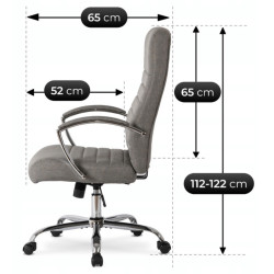 Кресло Mebel Elite Renes (Grey) Thumb