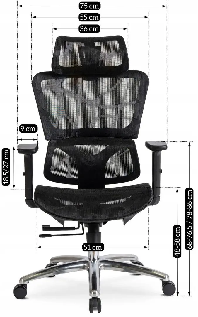 Fotoliu Mebel Elite Royal (Black)