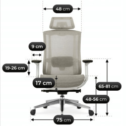 Кресло Mebel Elite Sky (Beige) Thumb