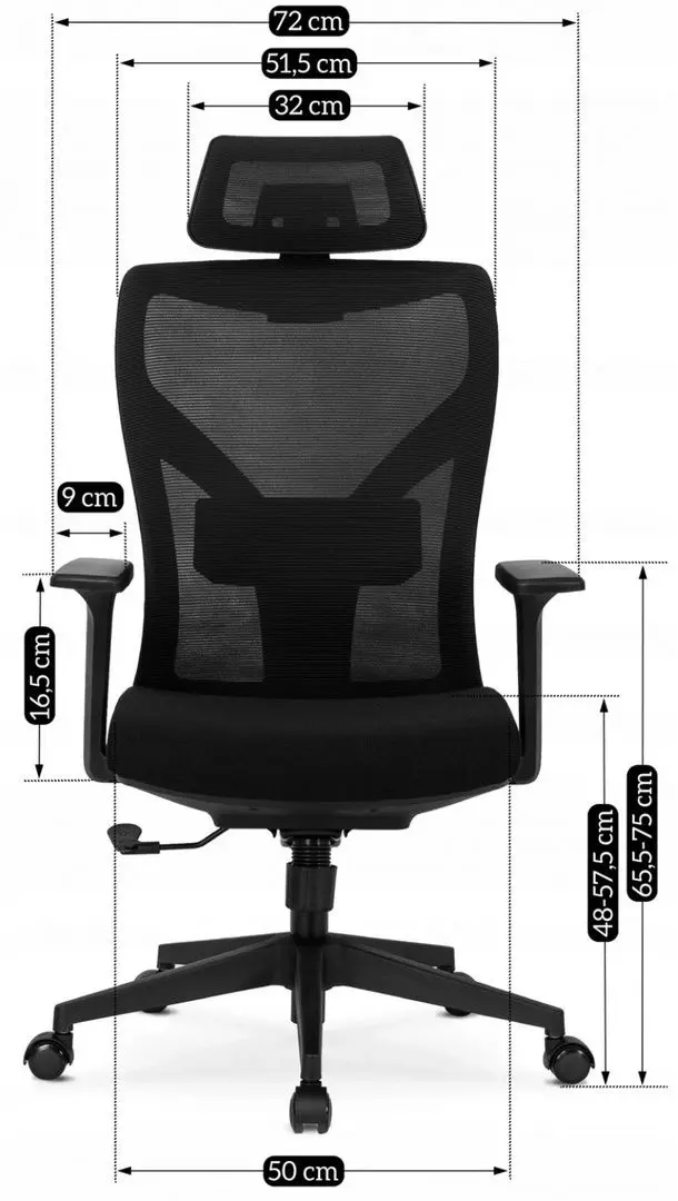 Fotoliu Mebel Elite Spiral (Black)