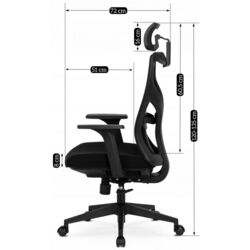 Fotoliu Mebel Elite Spiral (Black) Thumb