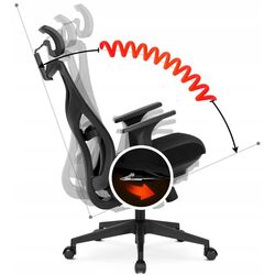 Fotoliu Mebel Elite Spiral (Black) Thumb