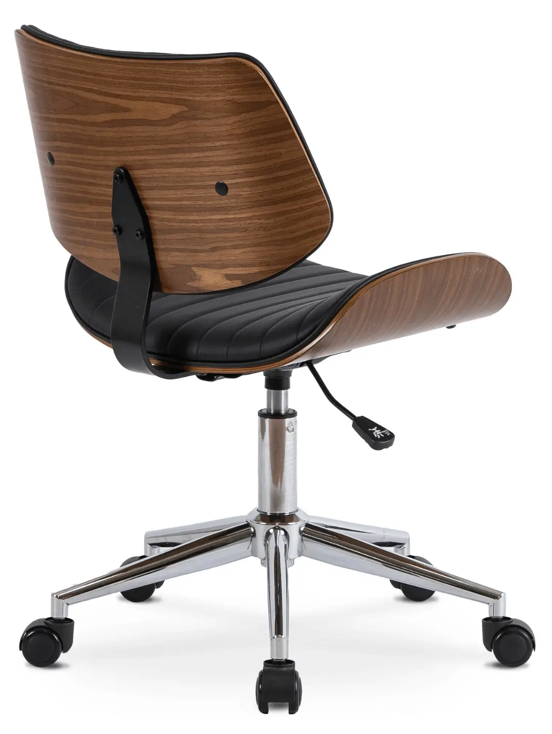 Кресло Mebel Elite Teksas (Black/Walnut)