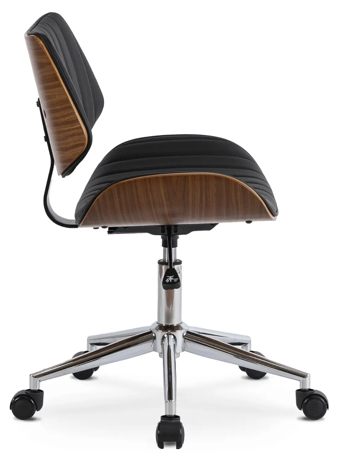 Кресло Mebel Elite Teksas (Black/Walnut)