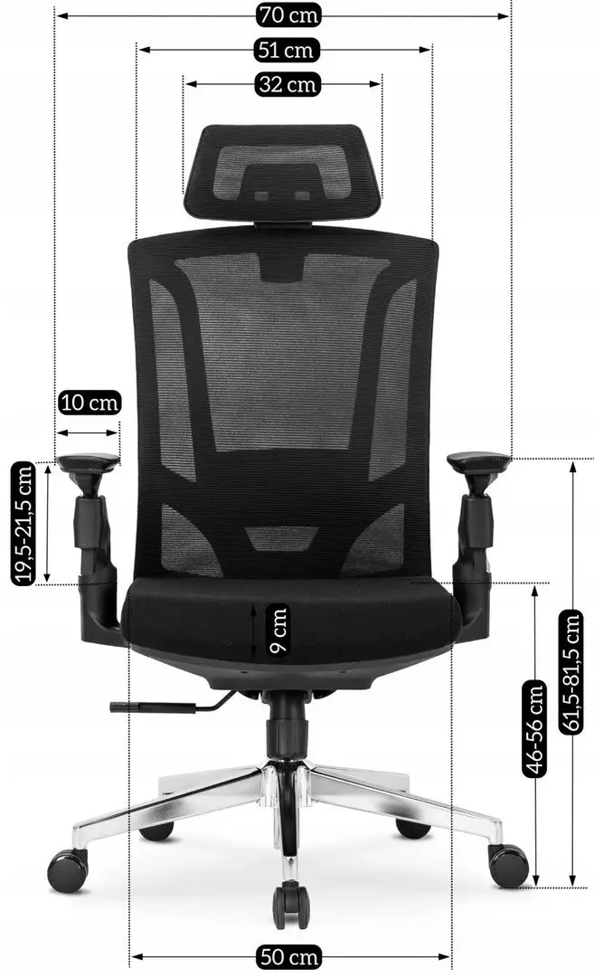 Fotoliu Mebel Elite Willy (Black) - 3