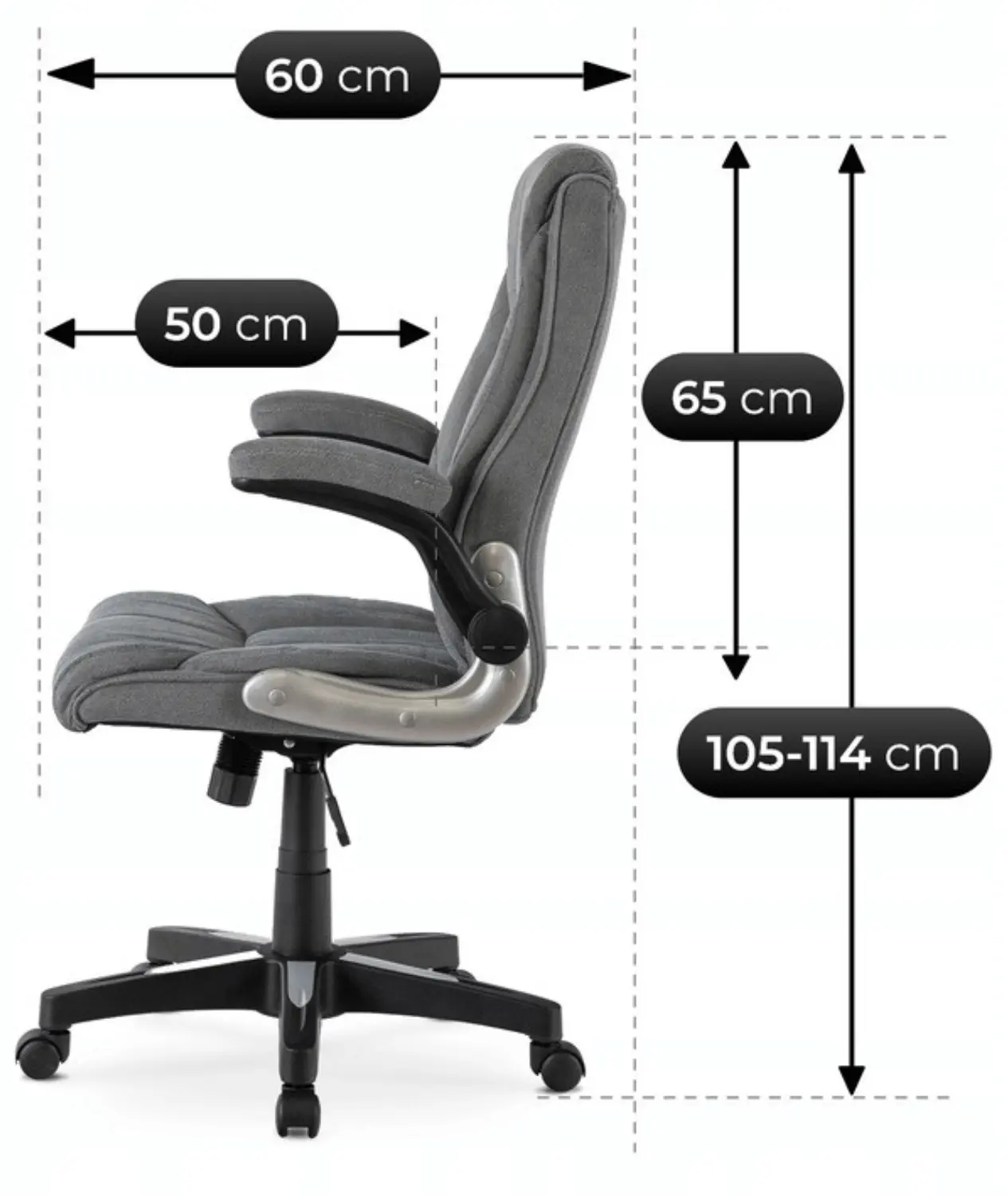 Fotoliu Mebel Elite Zurich (Grey)