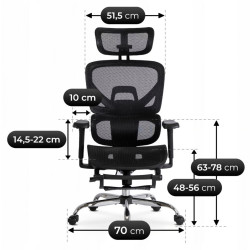 Офисное кресло Mebel Elite Kair (Black) Thumb