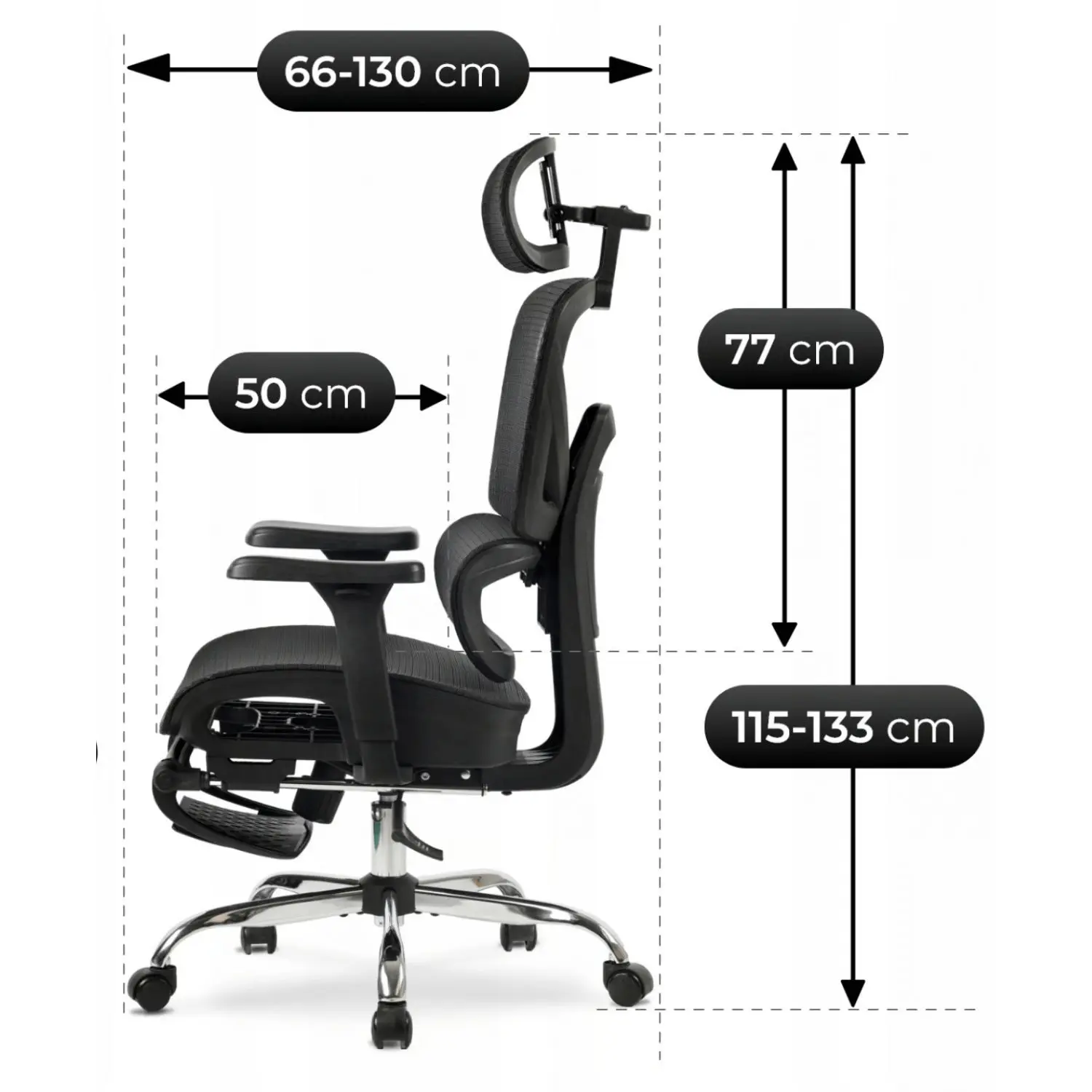 Офисное кресло Mebel Elite Kair (Black) - 10