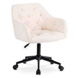 Fotoliu de birou Mebel Elite Konor (Cream/Black) Thumb