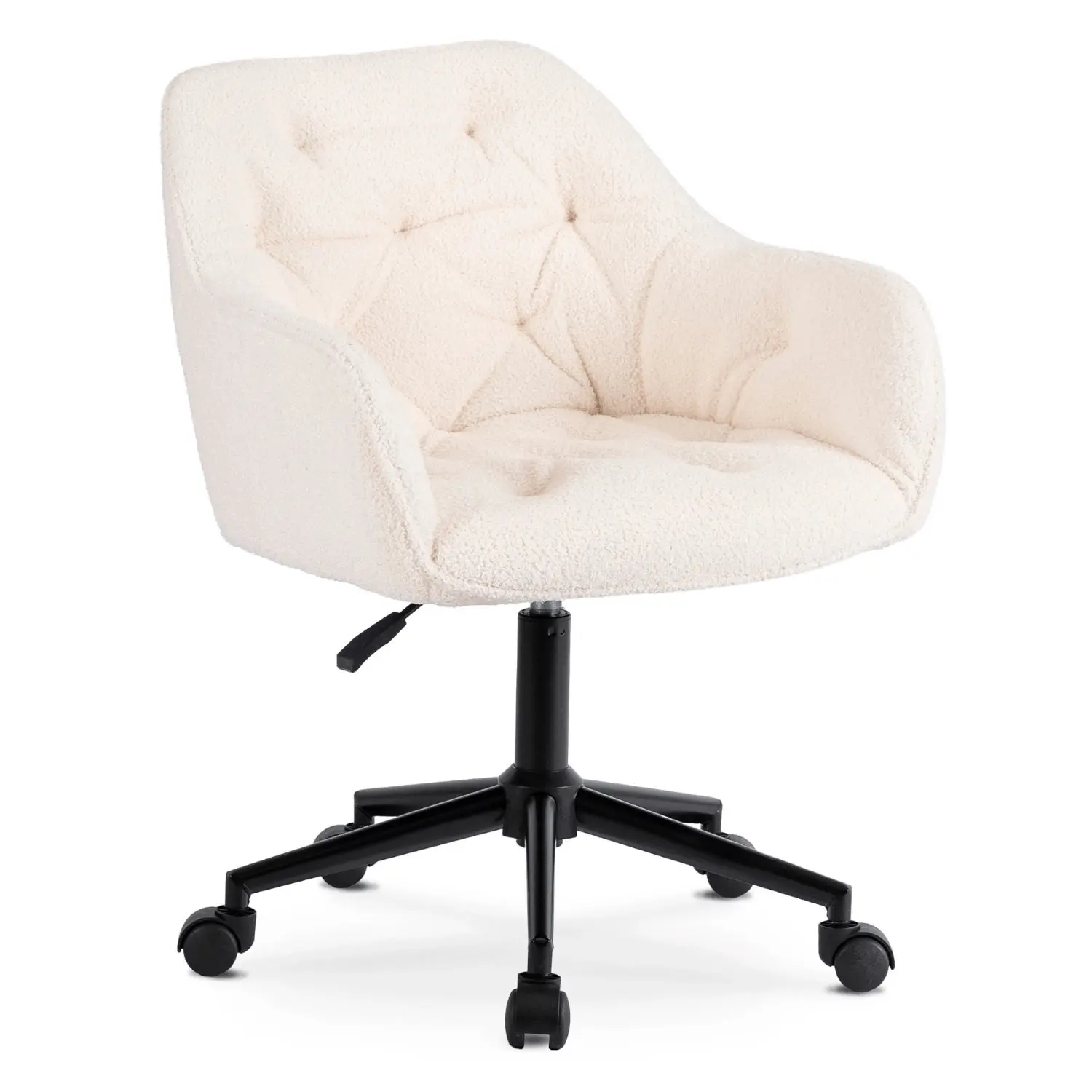 Fotoliu de birou Mebel Elite Konor (Cream/Black) - 2