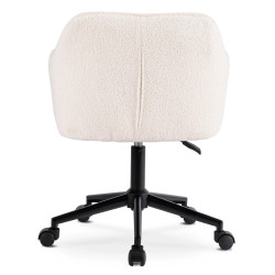 Fotoliu de birou Mebel Elite Konor (Cream/Black) Thumb