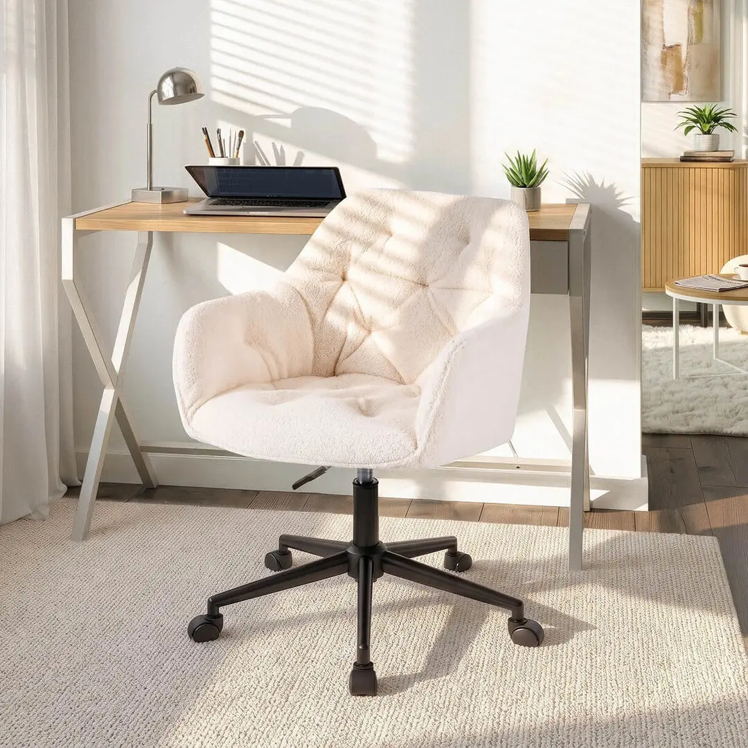 Fotoliu de birou Mebel Elite Konor (Cream/Black)