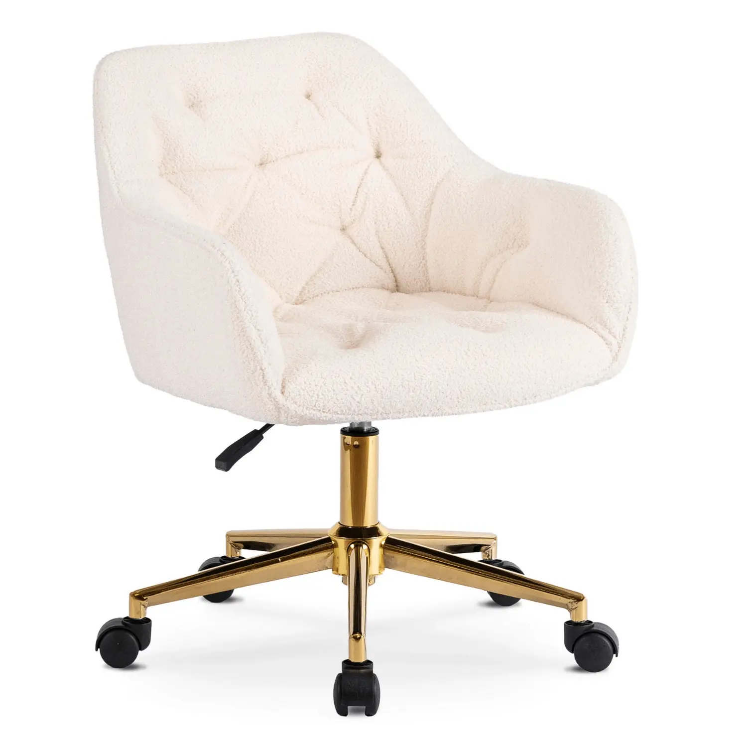 Fotoliu de birou Mebel Elite Konor (Cream/Gold) - 2