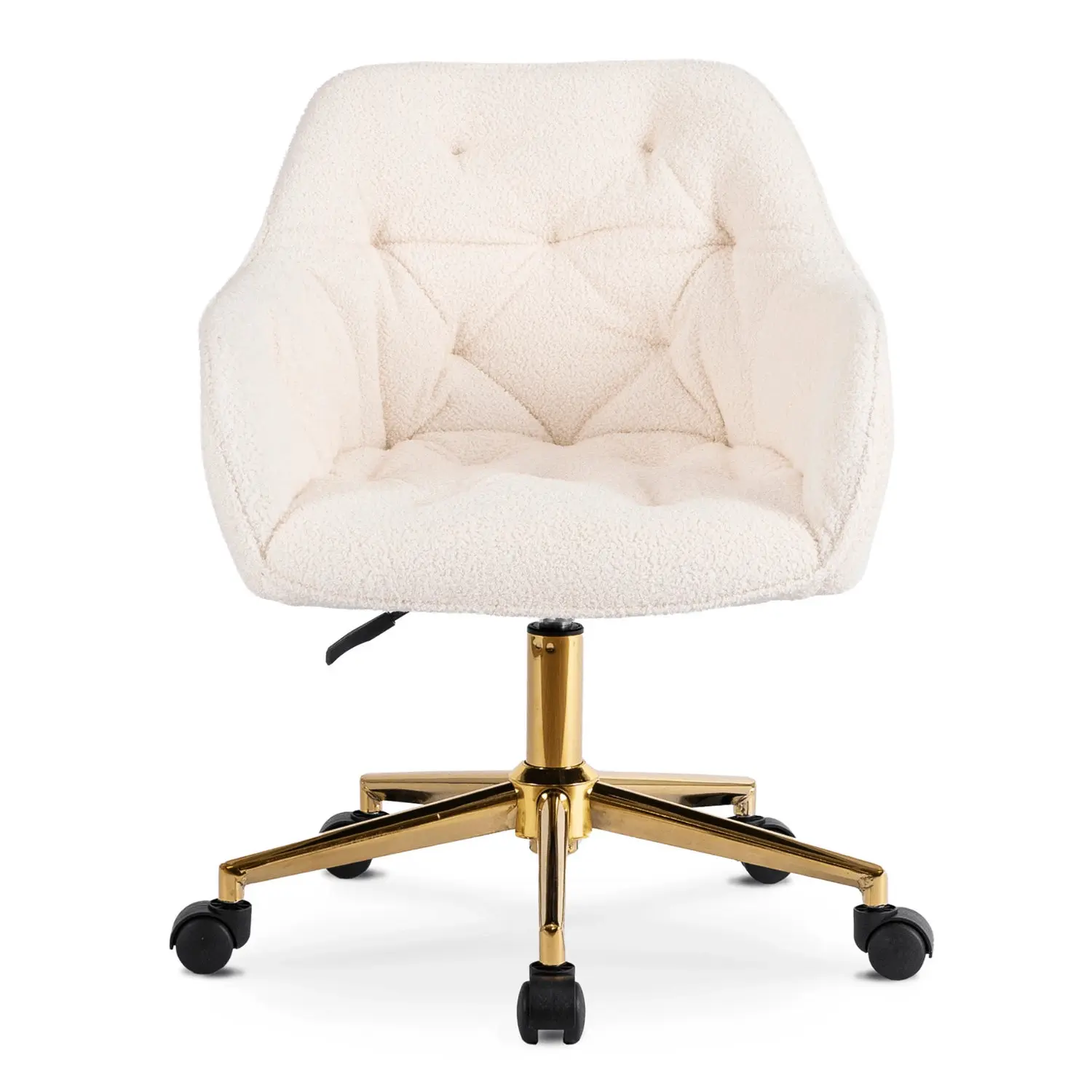 Fotoliu de birou Mebel Elite Konor (Cream/Gold) - 3