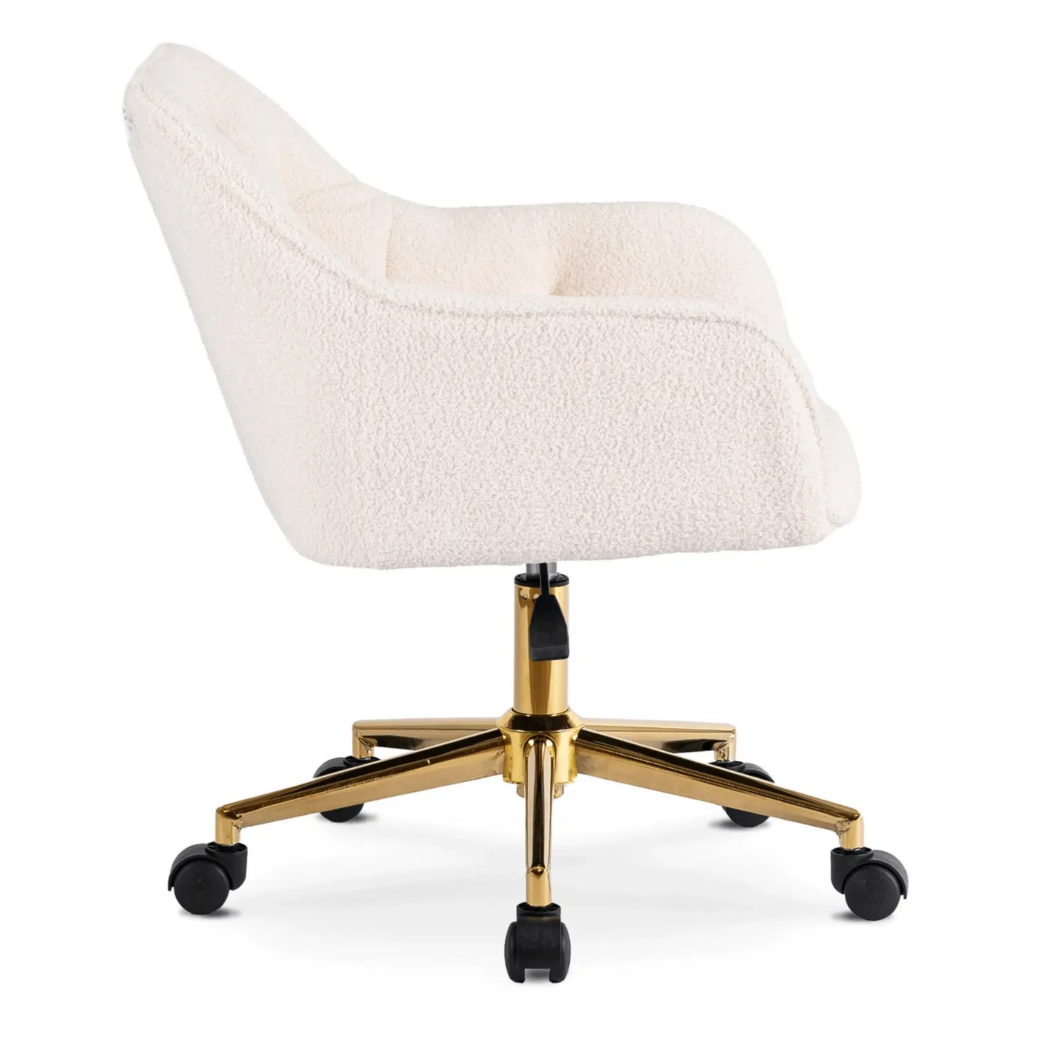 Fotoliu de birou Mebel Elite Konor (Cream/Gold) - 4
