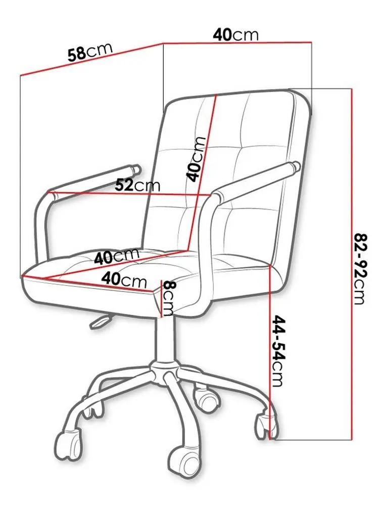 Кресло Mirjan24 Archie 629-1/Muz 629 (Black) - 6