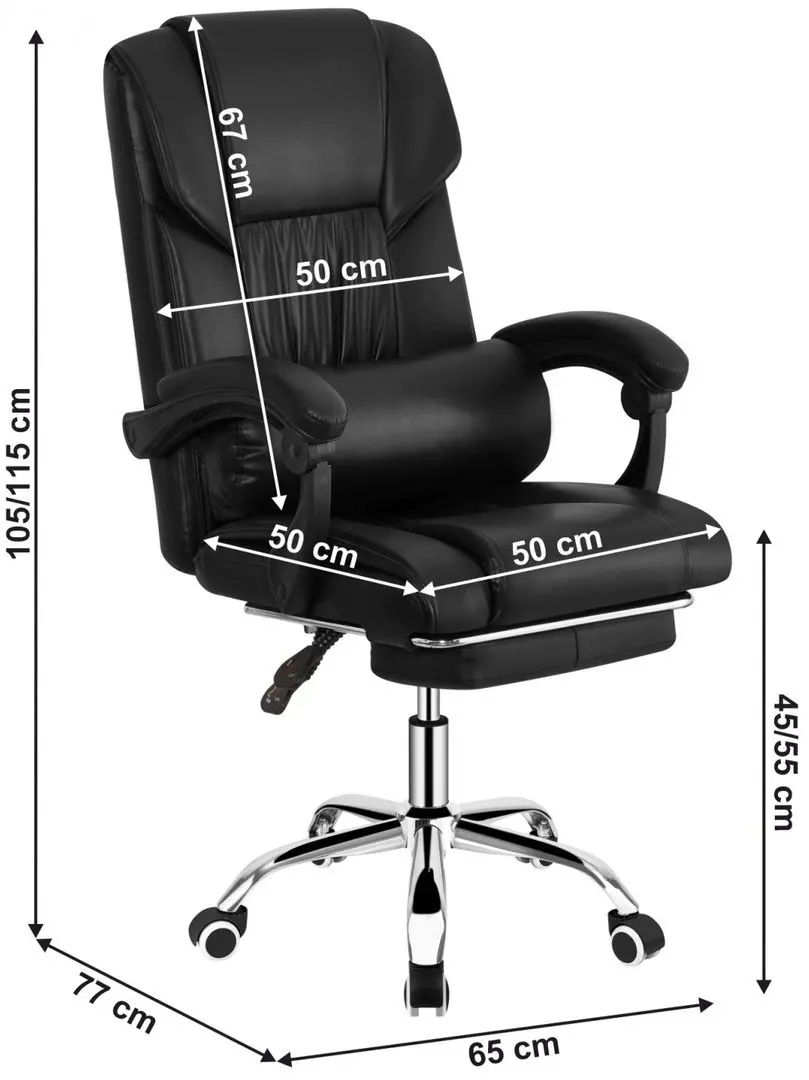 Fotoliu Mobhaus Arnaud 2 New (Black)