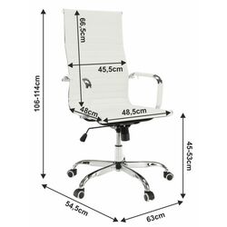 Fotoliu Mobhaus Azure 2 New (White) Thumb