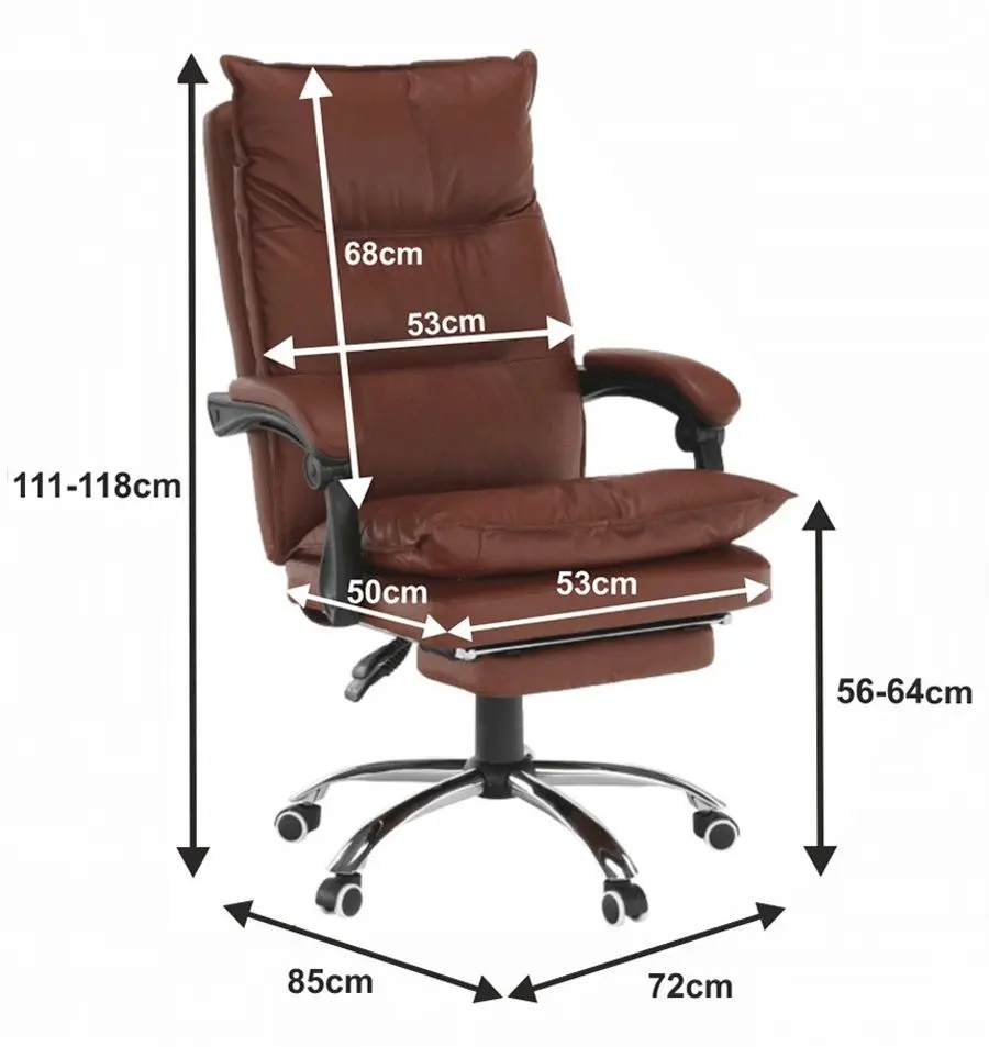 Fotoliu Mobhaus Drake (Brown)