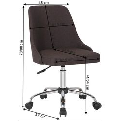 Fotoliu Mobhaus Ediz (Brown) Thumb