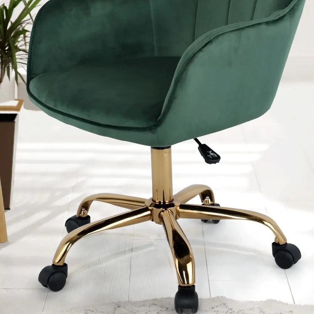 Fotoliu Mobhaus Erol (Green/Golden)