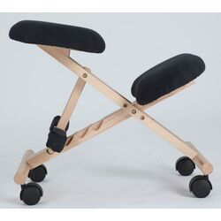 Fotoliu Mobhaus Groco (Black/Beech) Thumb