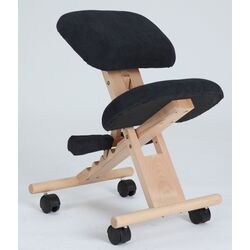 Fotoliu Mobhaus Groco (Black/Beech) Thumb